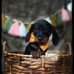 Male Dachshund puppy named Fritz for sale at Idaho Puppy - Twin Falls.