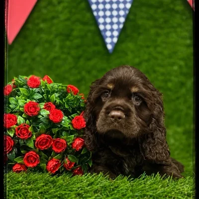 Male Cocker Spaniel puppy named Hugo for sale at Idaho Puppy - Meridian.
